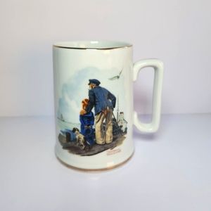 Vintage Norman Rockwell mug